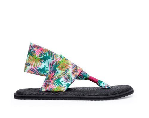 Sanuk Yoga Sling 2 Tropical Vegan - Sanuk Sandals Womens Multicolor - Philippines LJVDPA307